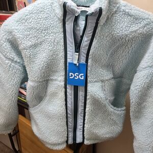 DSG Kids Sherpa Jacket - Light Blue
